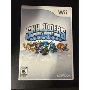 Skylanders Spyros Adventure Nintendo Wii Game Activision